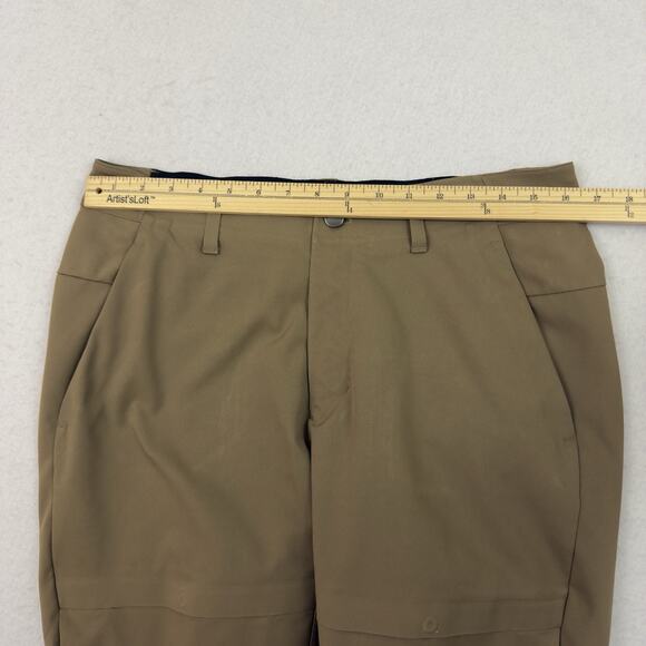 Lululemon Mile View Pants Men’s 33x30 Brown Water Repellent Tech Utility Travel - Picture 6 of 13